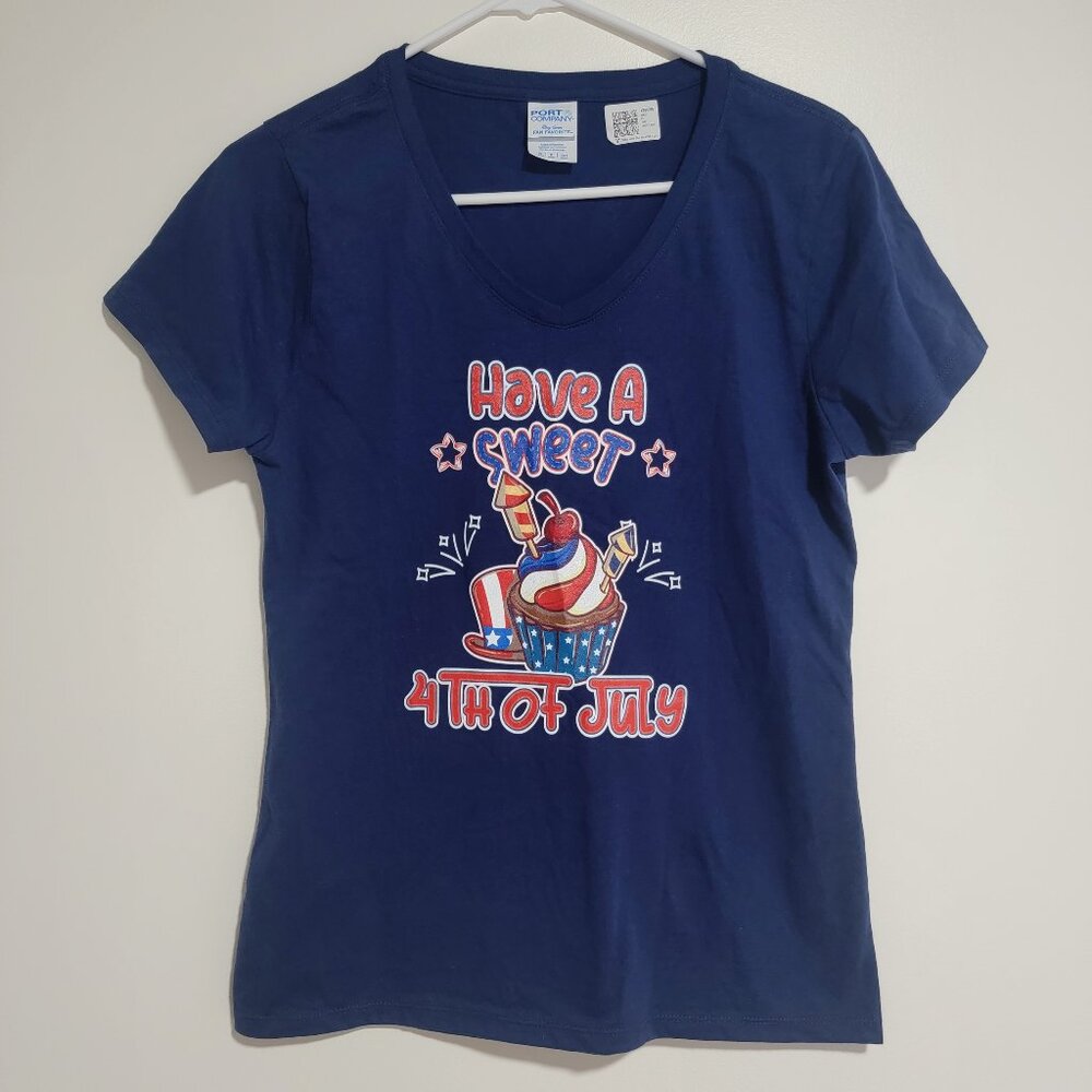 NWT 4th of July T Shirt Size Small Women's